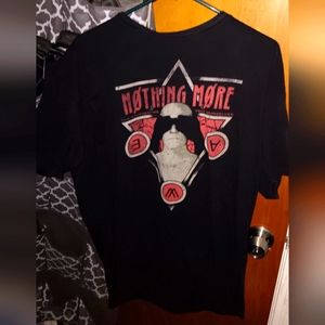 Nothing More band Concert t shirt men's XXL used